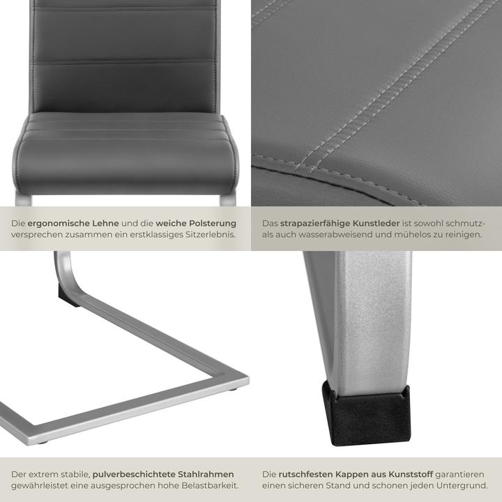 Immagine prodotto tectake 6x Schwingstuhl