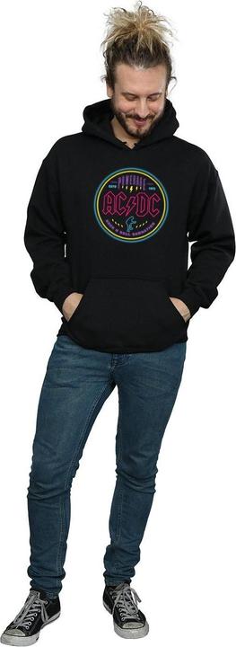 Produktbild AC/DC Circle Neon Kapuzenpullover (S)