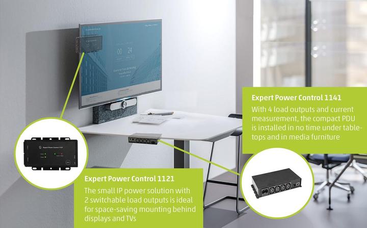 Produktbild Gude 1121-1 EPC 10A 2xC13 1xSen.PortÜSS