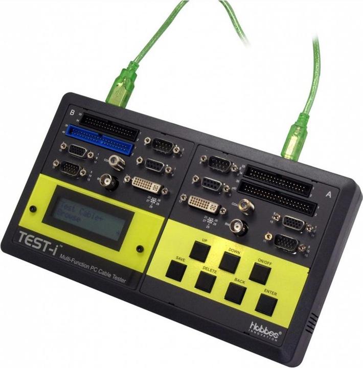 Image du produit Hobbes TEST-i Testeur de câbles tout-en-un pour PC Testeur de câbles et d'interfaces