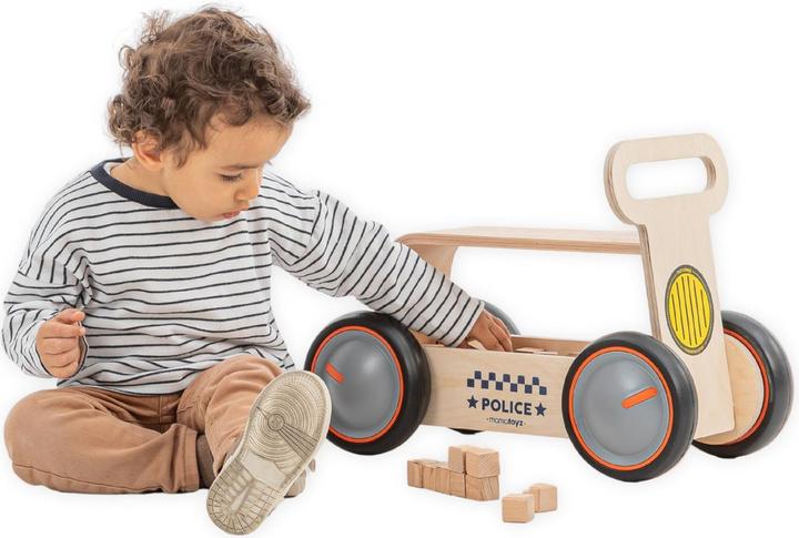 Produktbild MamaToyz Rutschfahrzeug DriveMe Police