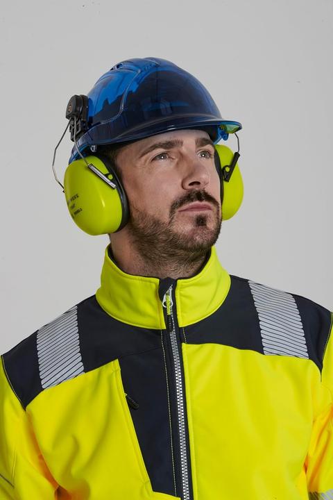 Productafbeelding Portwest Hoge zichtbaarheid softshell jas geel 6XL (6XL)