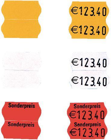 Image du produit Favorit Étiquettes pour les armes de prix (2.60 cm)
