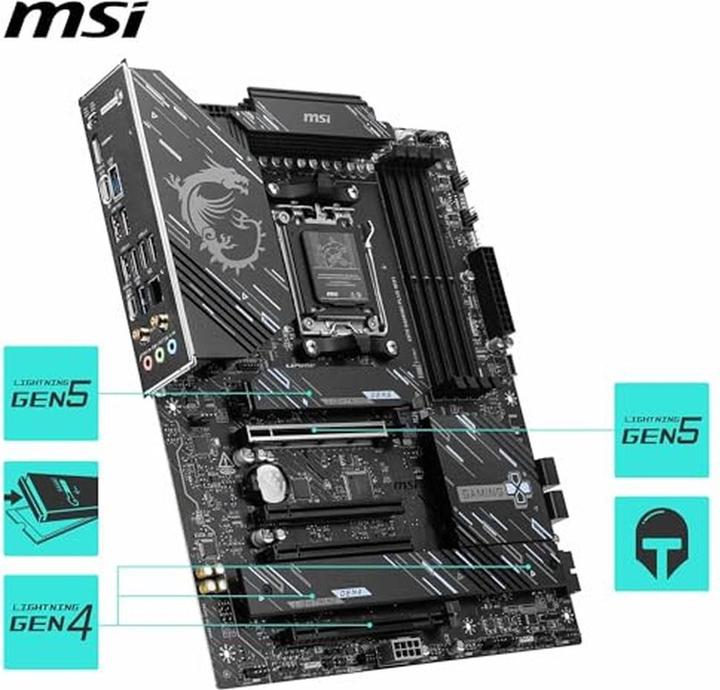 Produktbild MSI X870 GAMING PLUS WiFi (AM5, AMD X870, ATX)