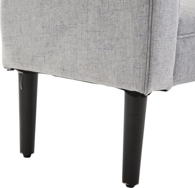 Immagine prodotto Swisshandel24 Panca imbottita panca da salotto panca da corridoio panca da letto elegante con lati arrotolati (45.50 cm)