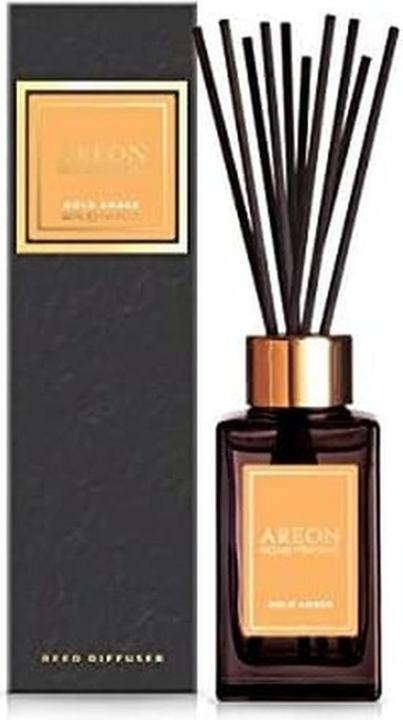 Immagine prodotto Areon Home Fragrance Diffusore di profumo di lusso con 10 canne in rattan - Ambra d'oro