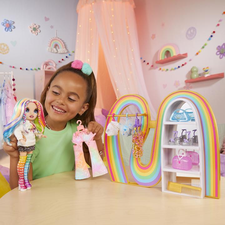 Actual product image MGA Rainbow High Amayas Regenbogen-Schrank-Spielset