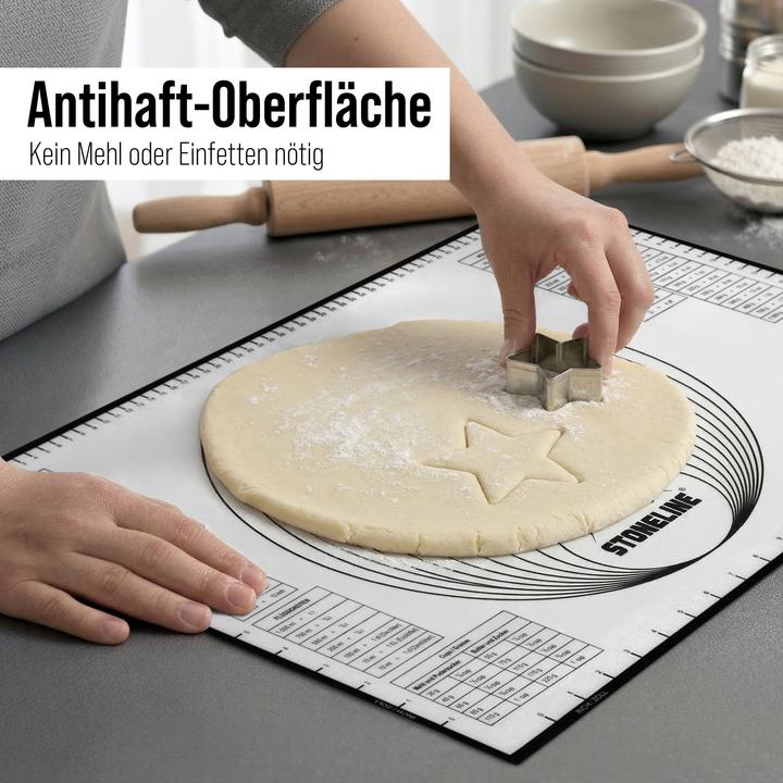 Produktbild Stoneline Silikon-Backmatte 60 x 40 cm (45.30 x 5.60 cm)