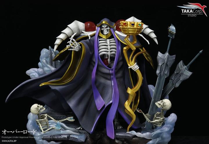 Actual product image Taka Corp Overlord Statue Ainz Ooal Gown 40 cm