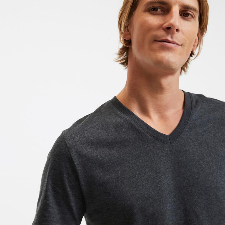 Produktbild La Redoute Collections T-Shirt mit V-Ausschnitt (M)