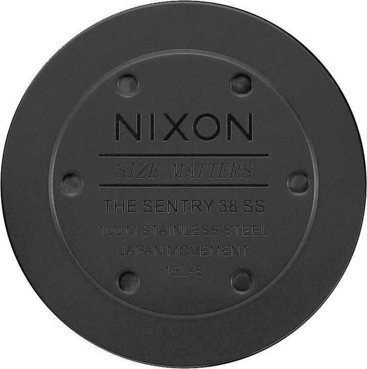 Actual product image Nixon Sentry 38 SS (Analogue wristwatch, 38 mm)