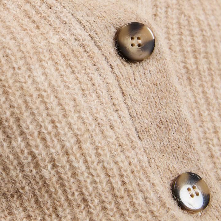 Produktbild La Redoute Collections Geknöpfte Strickjacke mit V-Ausschnitt (XL)