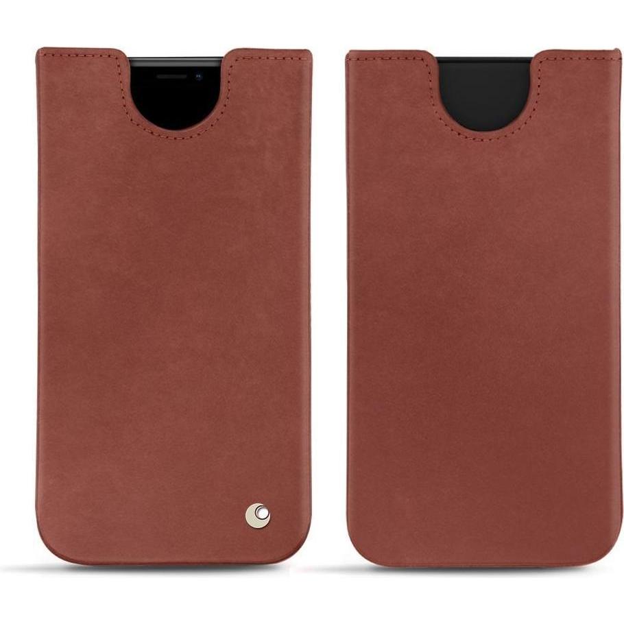 Noreve Lederschutzhülle (Apple iPhone XR), Smartphone Hülle, Rot