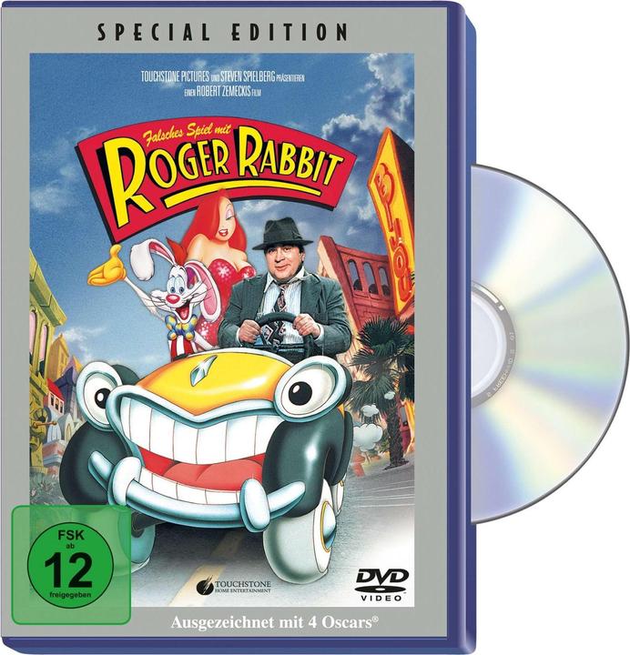Produktbild Falsches Spiel mit Roger Rabbit (DVD, 1988, Deutsch, Spanisch, Englisch)