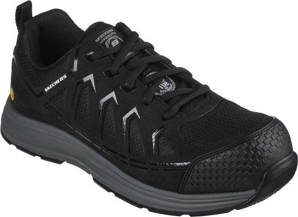 Skechers WORK Sicherheitsschuhe MALAD II S1 P SRA, ESD 42 (S1, 42)