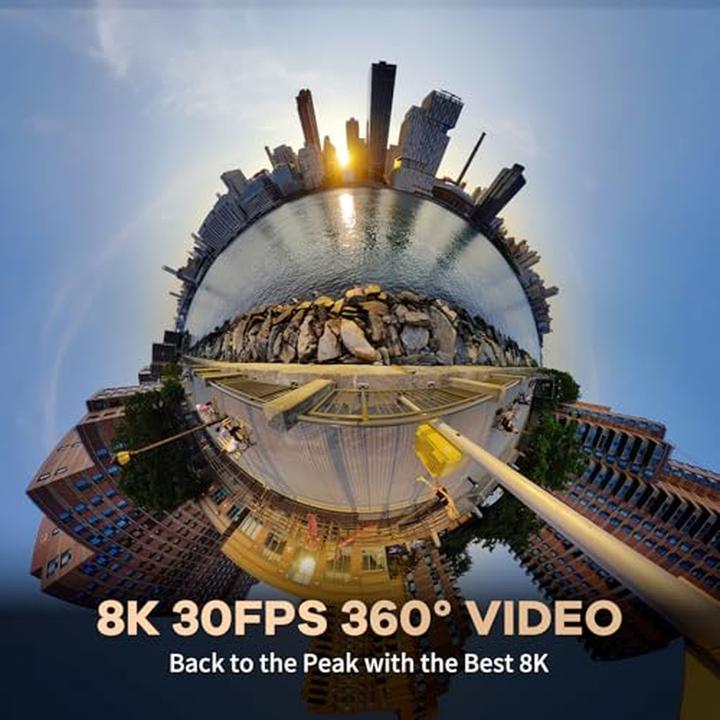 Actual product image Kandao QooCam 3 Ultra (30p, GPS, Bluetooth, Wi-Fi)
