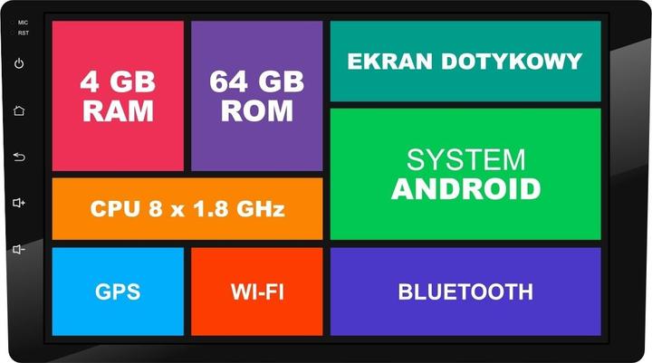 Actual product image No Name RADIO GPS NAVIGATION KIA RIO III 2015-2018 ANDROID (9")