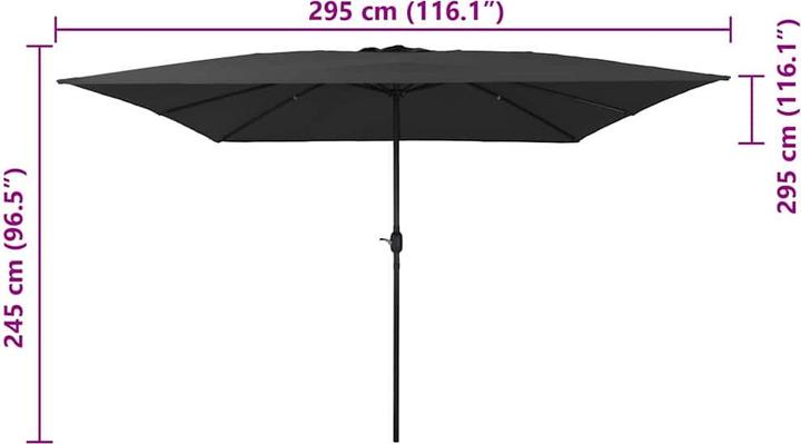 Immagine prodotto vidaXL Garten-Sonnenschirm (2.95 m)