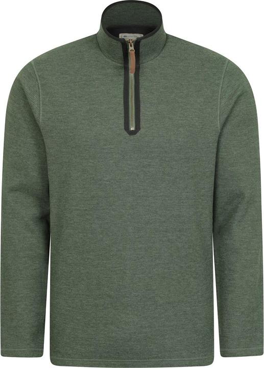 Actual product image Mountain Warehouse Mens Beta Contrast Zip Top (XS)