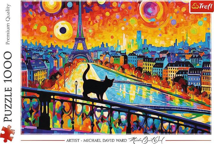 Produktbild Trefl Katze in Paris (1000 Teile)