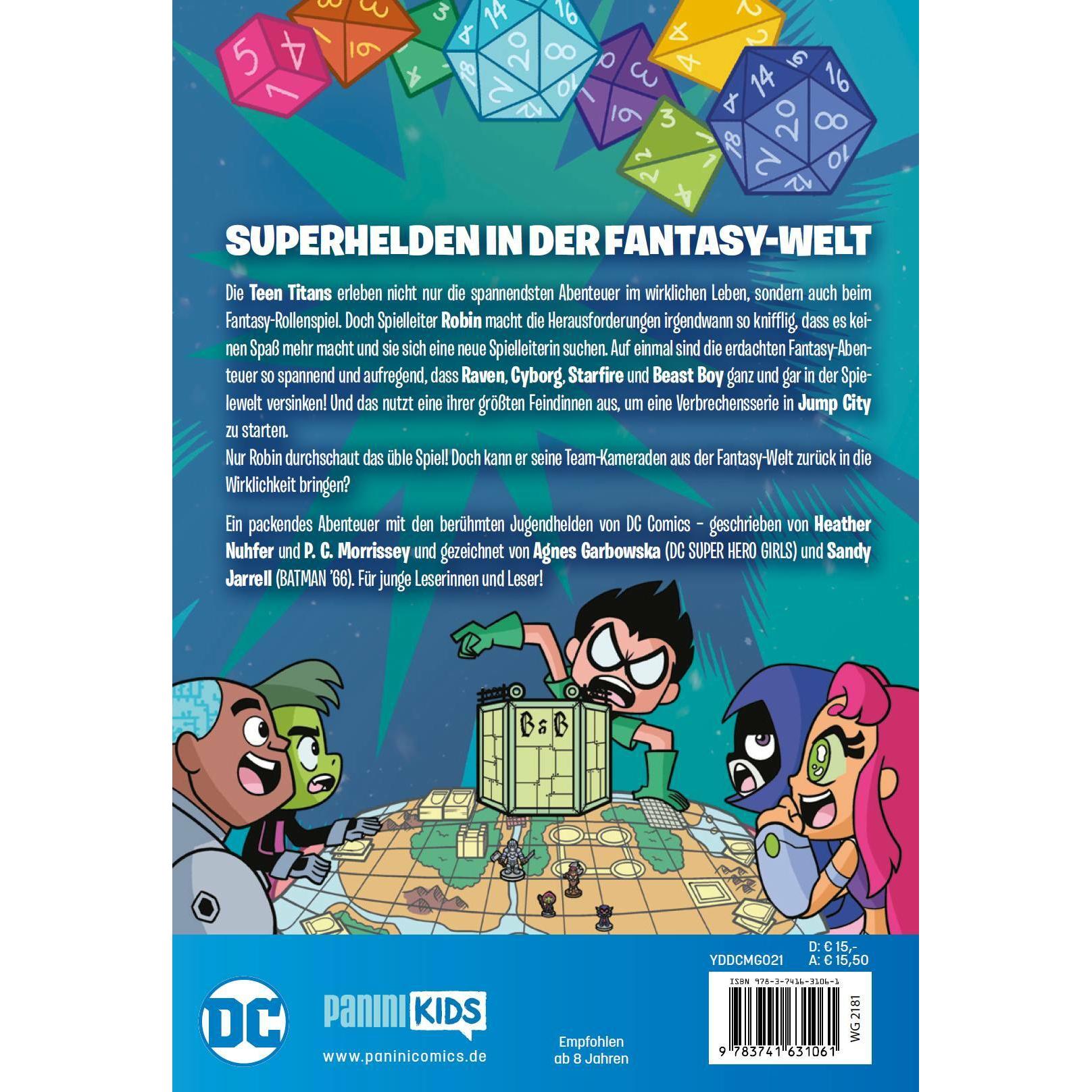 Thumbnail - Teen Titans Go! Das Verwirrspiel, Belletristik von Agnes Garbowska, Sandy Jarrell, P.C. Morrissey, Claudia Hahn, Heather...