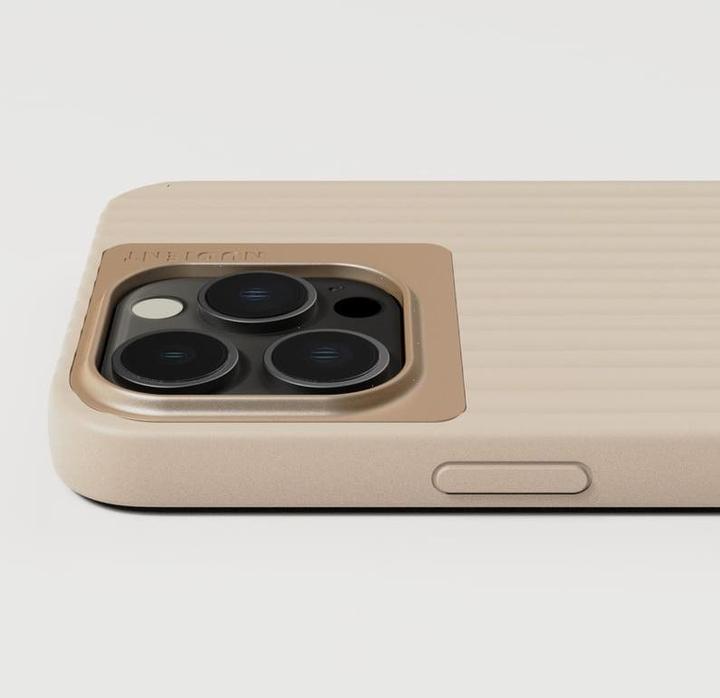 Produktbild Nudient Back Cover Bold Case iPhone 15 Pro Max Linen Beige (Apple iPhone 15 Pro Max)