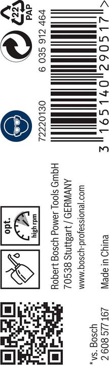 Immagine prodotto Bosch Professional Zubehör Punta PRO Metal HSS-G, 2 x 24 x 49 mm (2 mm)