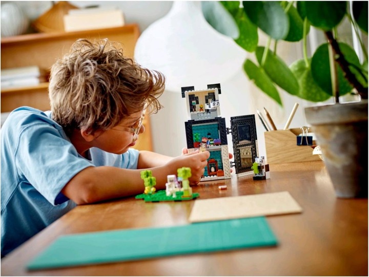 Image du produit LEGO La maison des pandas (21245, LEGO Minecraft)