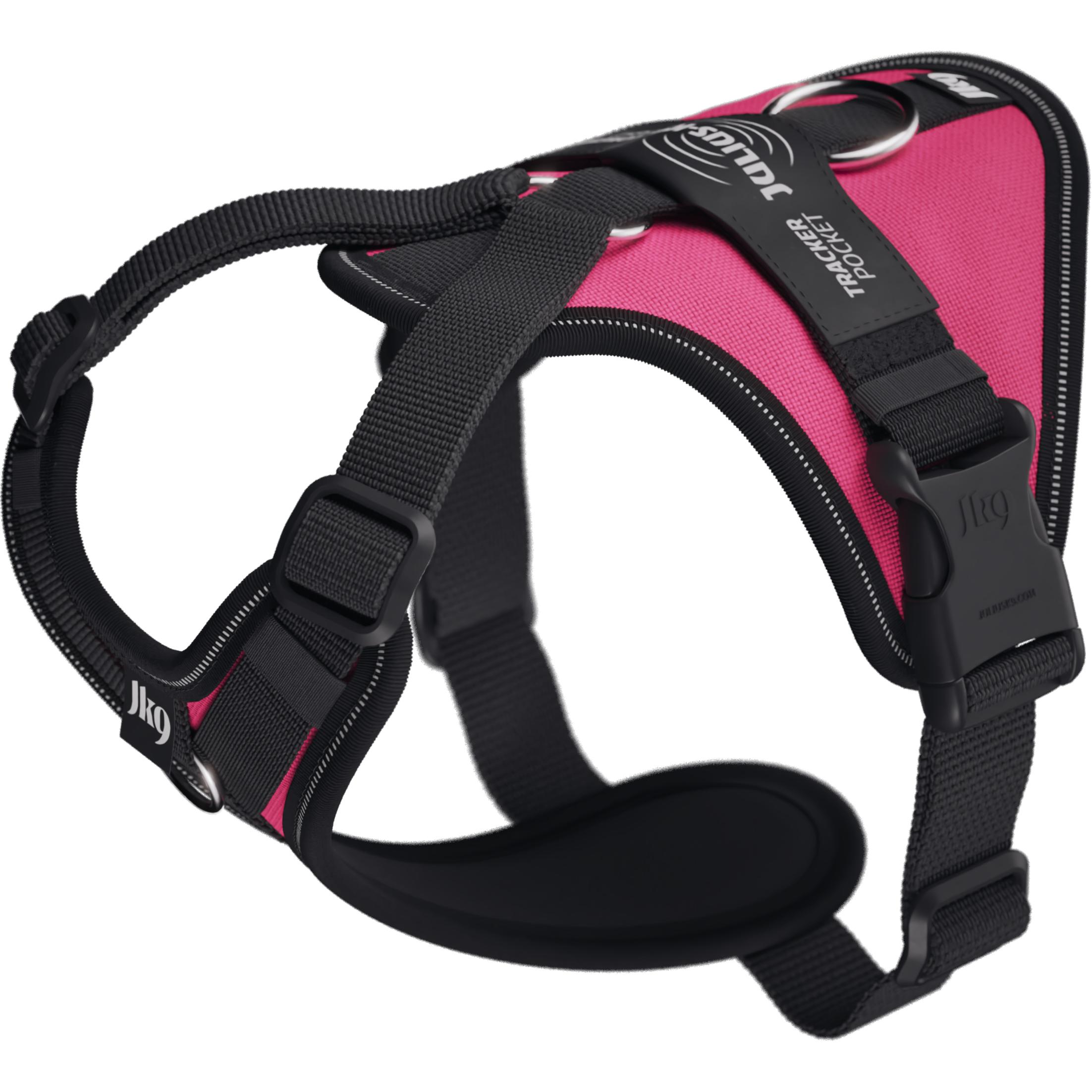 Comparer les prix de Julius-K9 K9 Longwalk light sele w/trackerpocket,Dark pink,XS (XS, Chien, Promenade), Collier + laisse