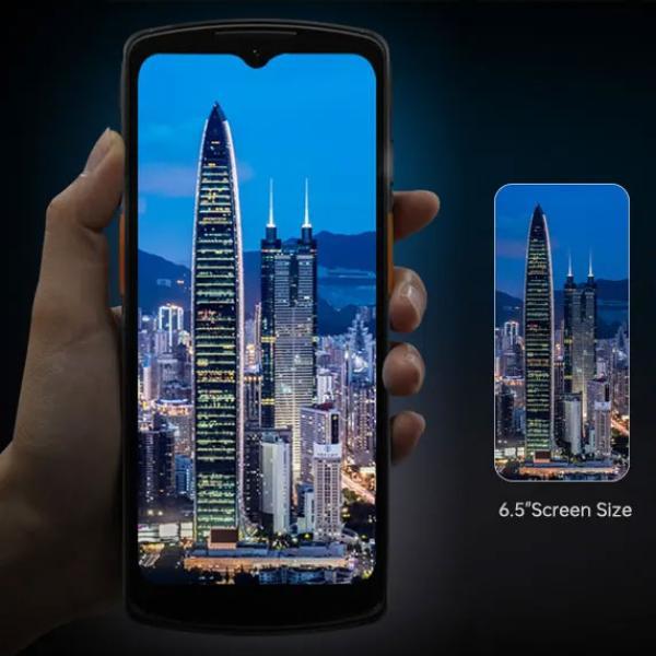 Actual product image Urovo DT66 6.5", A13 (AER), 4/64, WiFi, 4G, 5000mAH, Cable, PSU(EU), HS (2D barcodes)