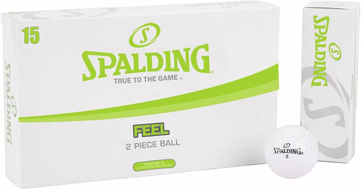 Spalding Golfbälle Feel 15er Set
