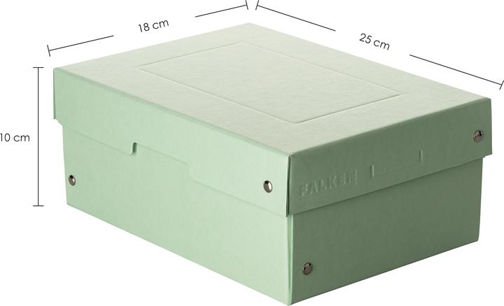 Actual product image Falken PURE Box Pastel A5 100 mm filling height green (A5)