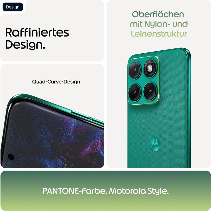 Produktbild Motorola Edge 70 Fusion (256 GB, Sporting Green, 6.78", Dual SIM, 5G)