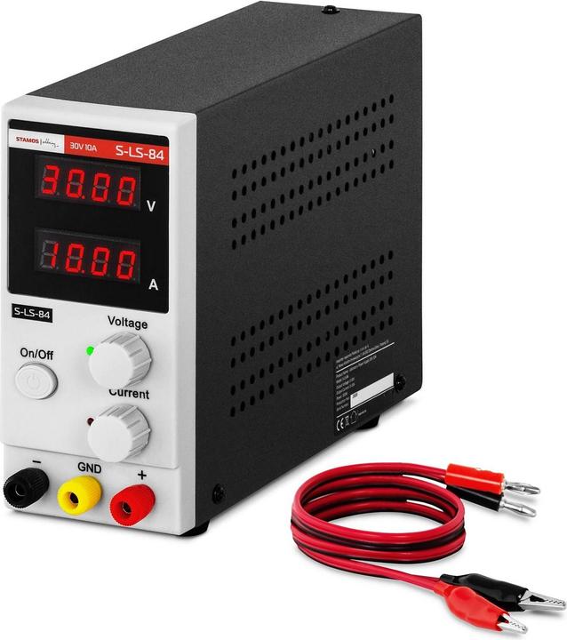 Actual product image Stamos Laboratory Power Supply - 0-30 V - 0-10 A DC - 300 W
