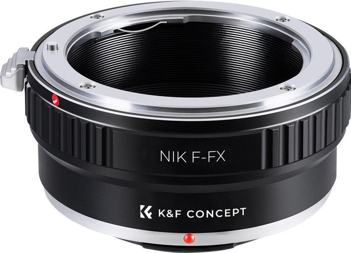 K&F Concept Adaptateur d'objectif de haute précision, NIK-FX