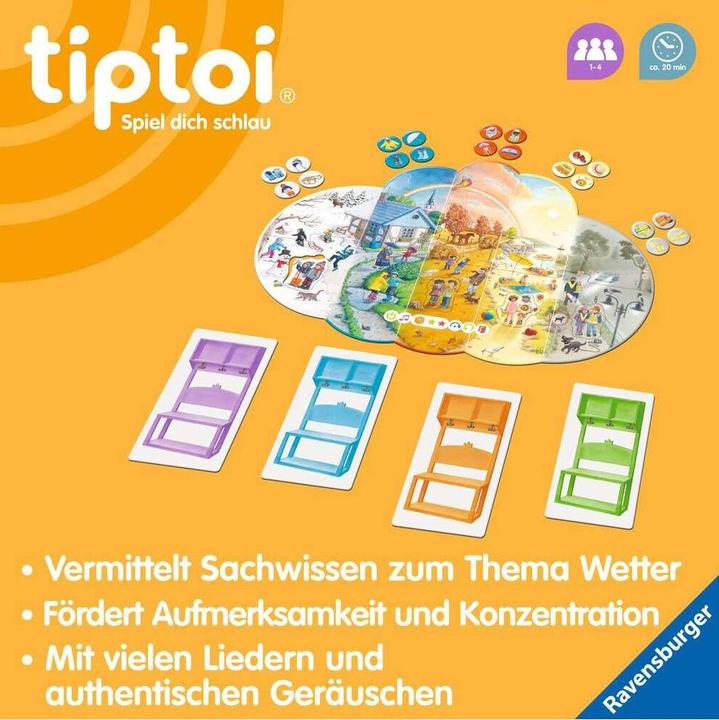 Actual product image tiptoi My weather '22 D (German, 3 - 4 years)