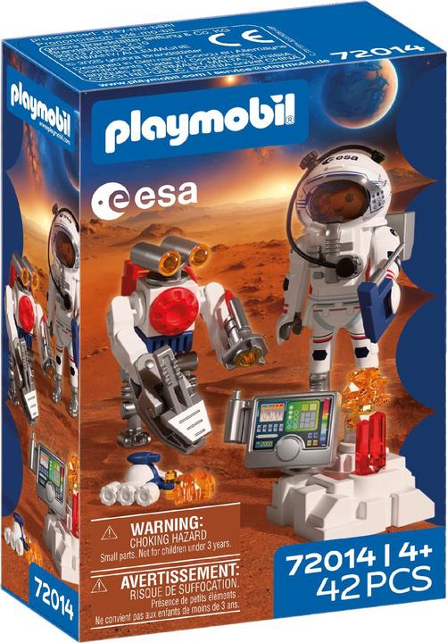 Produktbild Playmobil 72014 ESA: Astronaut mit Roboter