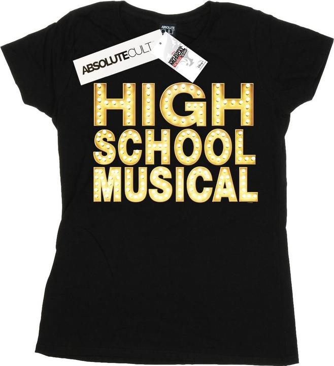 Disney High School Musical The Musical Lights Logo TShirt (XL)