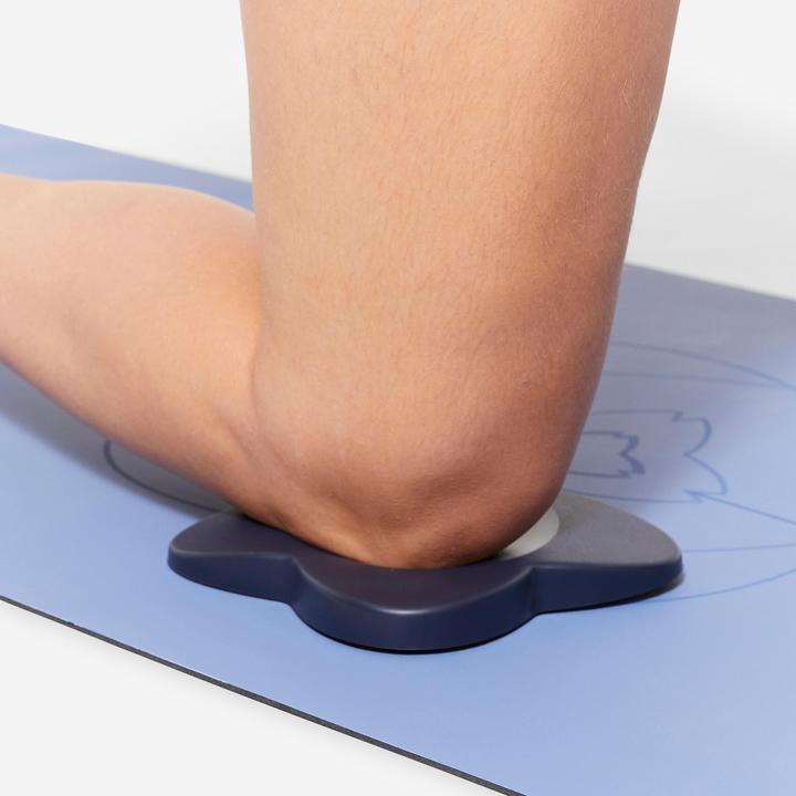 Actual product image Kimjaly Yoga-Pad für Knie und Handgelenke - dunkelblau