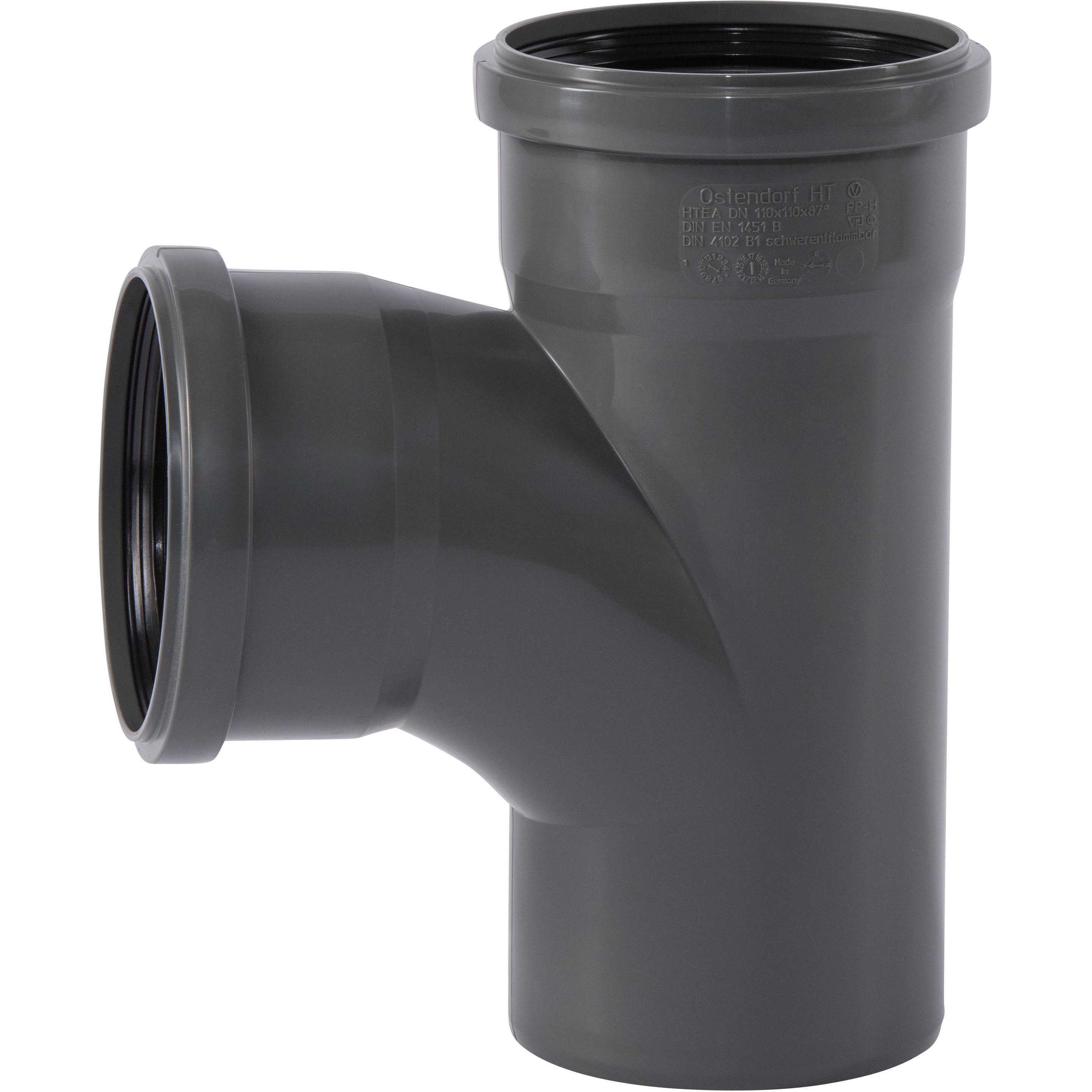 Csdk SL, Zubehör Sanitärinstallation, HT Safe grenrør 110/110mm 87grHurtigere og nemmere montering med de nye patentered...
