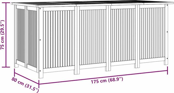 Immagine prodotto vidaXL Gartenbox