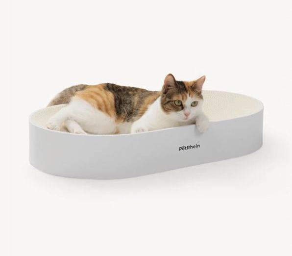 Image du produit AstroPet Kratzpappe Zen Paw weiss (Blanc)