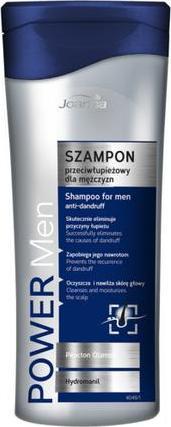 Actual product image Joanna Power Men Specialised Anti-Dandruff Hair Shampoo for Men 200ml - NEW (200 ml, Liquid shampoo)