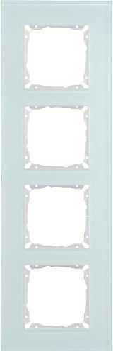 Actual product image EGB V55251498 V55 glass frame 4gang mint