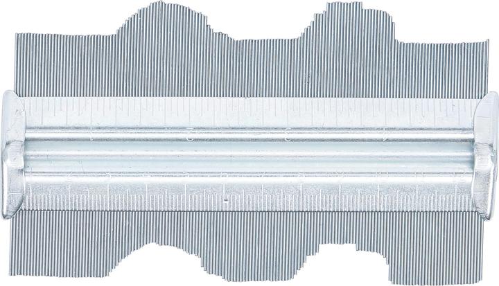 Image du produit BGS Gabarit de contours fins métal longueur 125 mm (Poignée de porte)