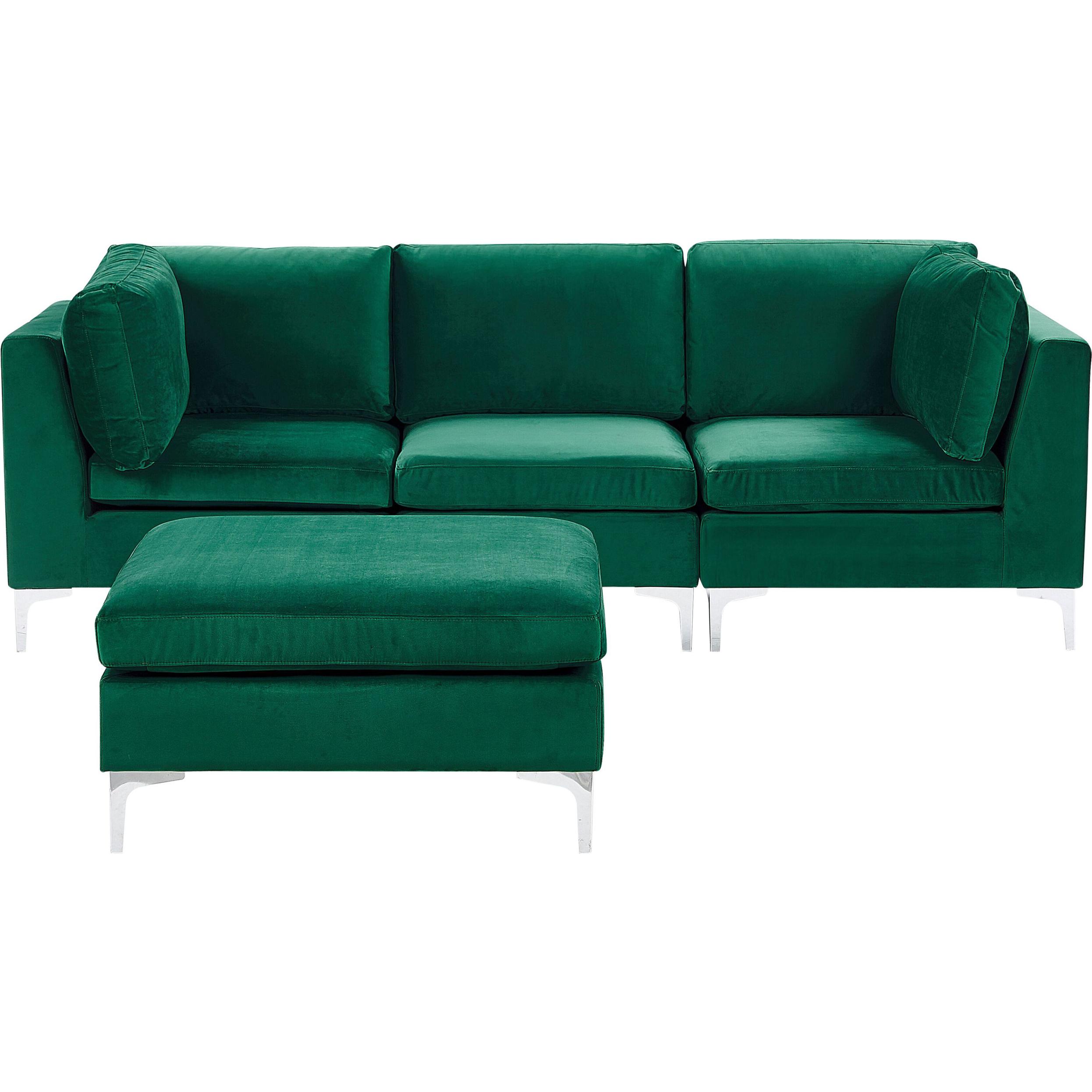 Beliani, Sofa, Evja (3-Sitzer)