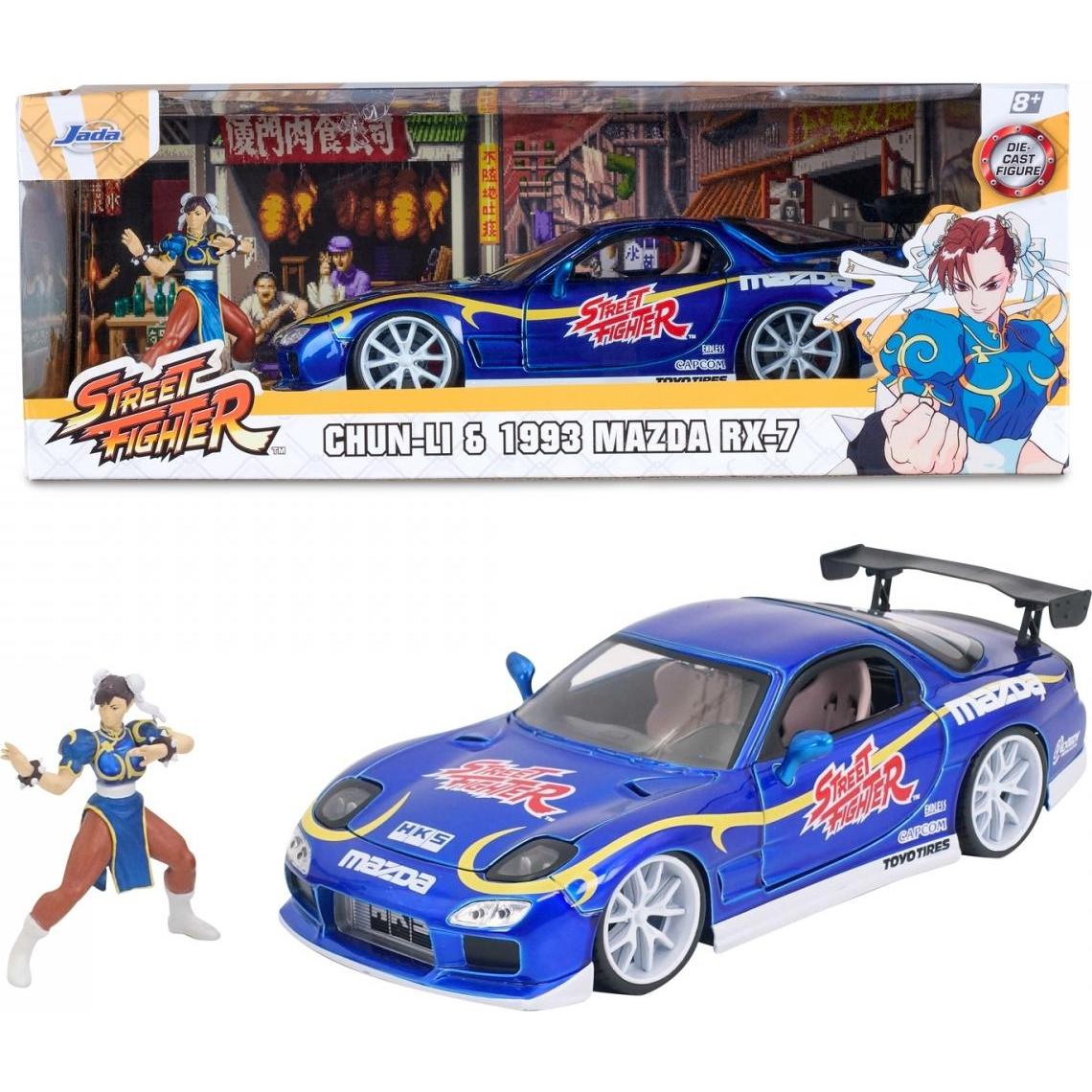 Jada Street Fighter 1993 Mazda RX7 1:24