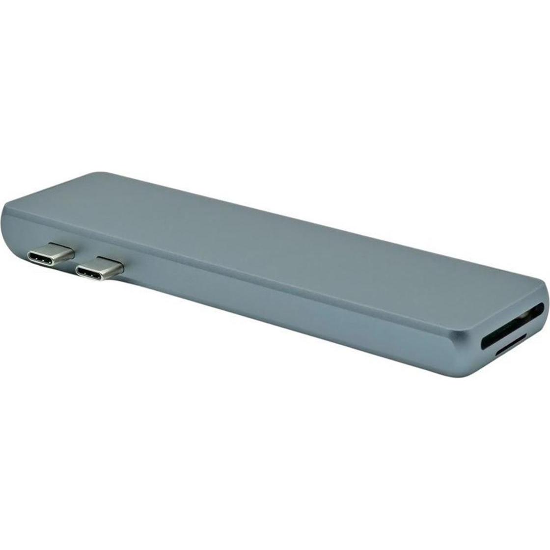 Thumbnail - ProXtend USB-C Hub (USB-C, 1 Ports), Dockingstation + USB Hub, Grau