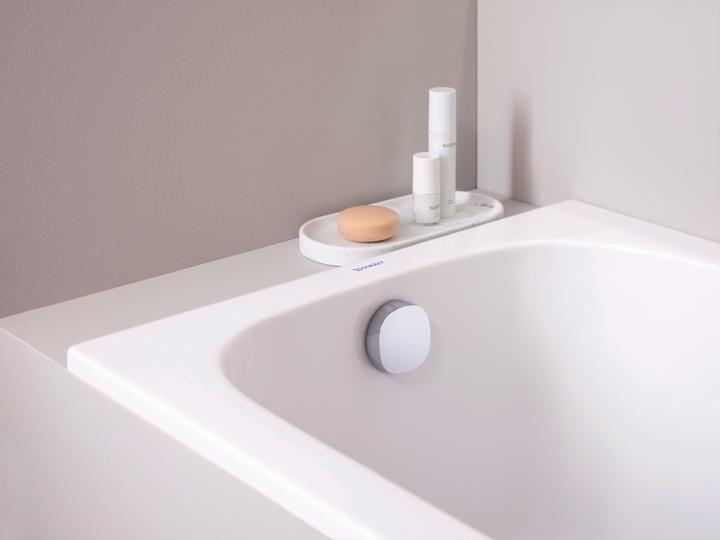 Actual product image Duravit Qatego bathtub, built-in, 1500x750x480mm, acrylic, 1 backslide, white (75 cm, 150 cm)