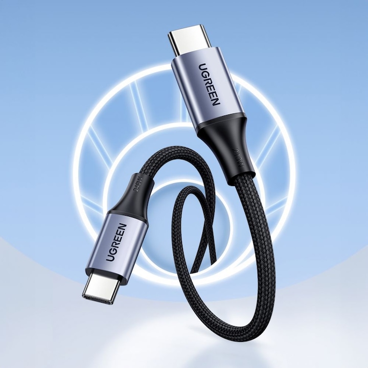 Actual product image Ugreen USB Type C - USB Type C (1 m, USB 2.0)